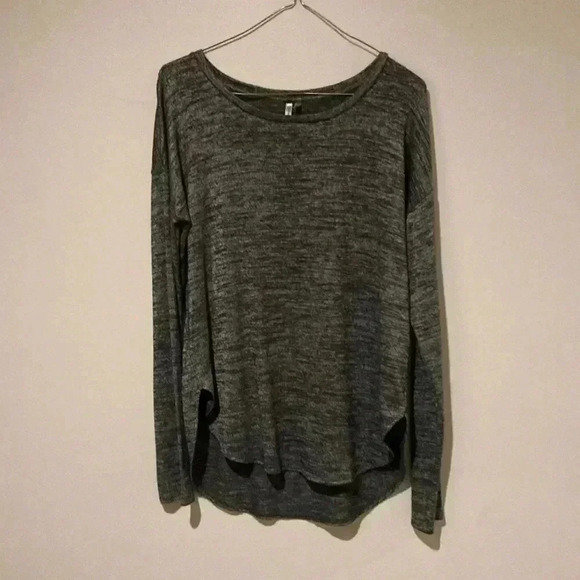 Banana Republic Signature Tee womens small gray stretch - Picture 1 of 7